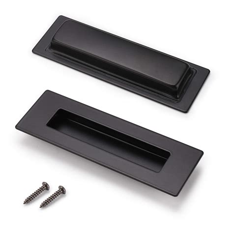 recessed finger pull cabinet hardware